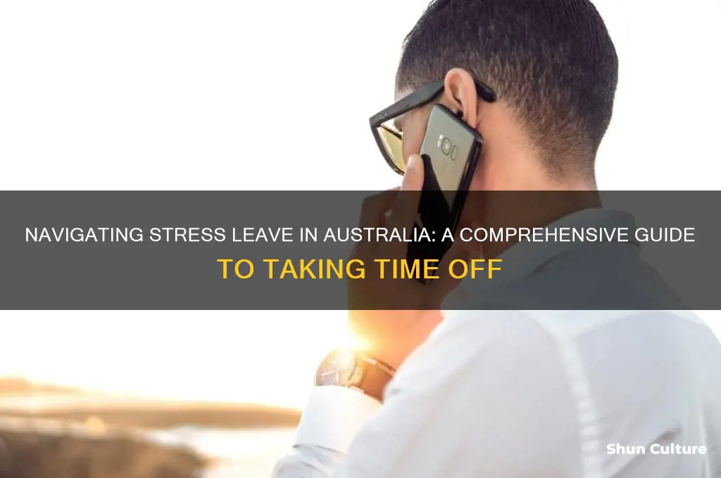 how to go on stress leave australia