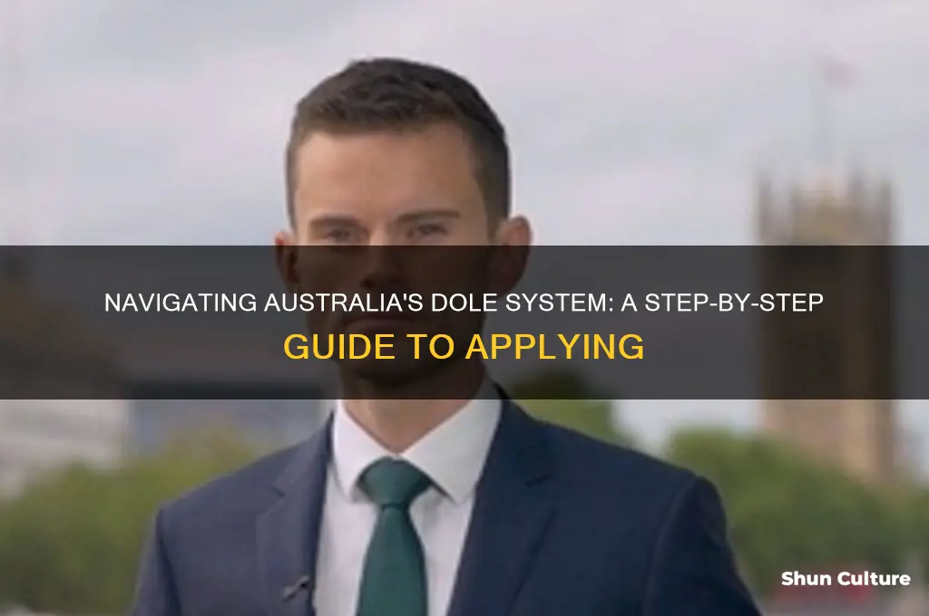 how to go on the dole in australia