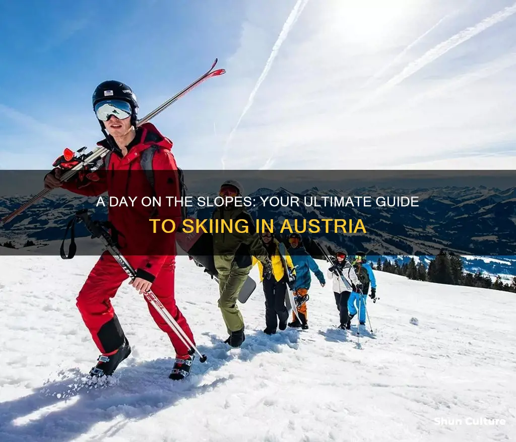 how to go skiing for a day in austria