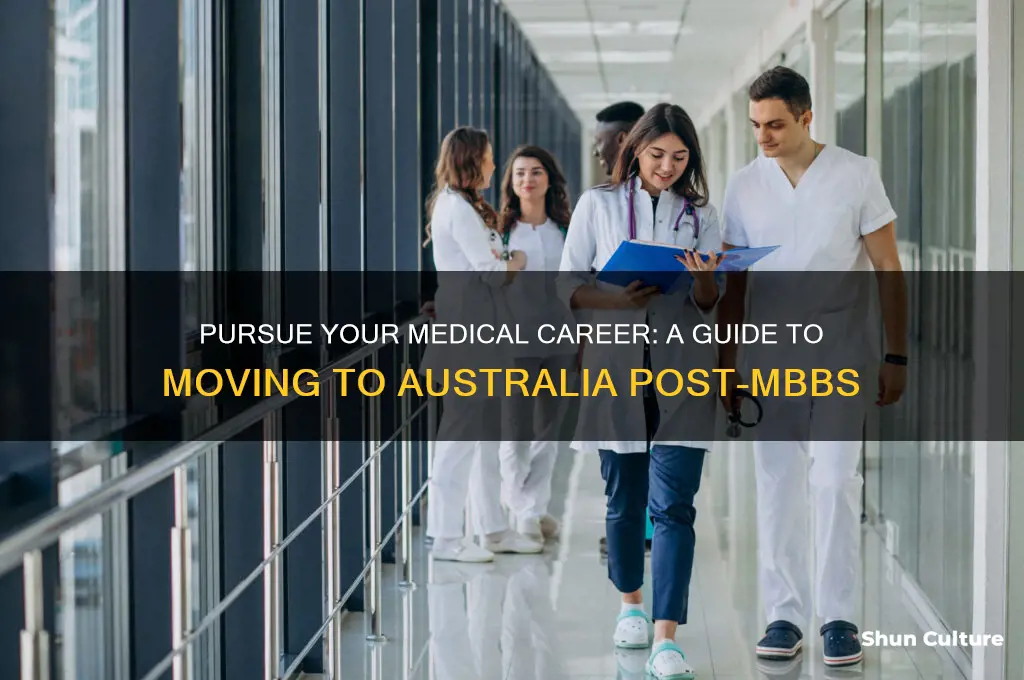 how to go to australia after mbbs