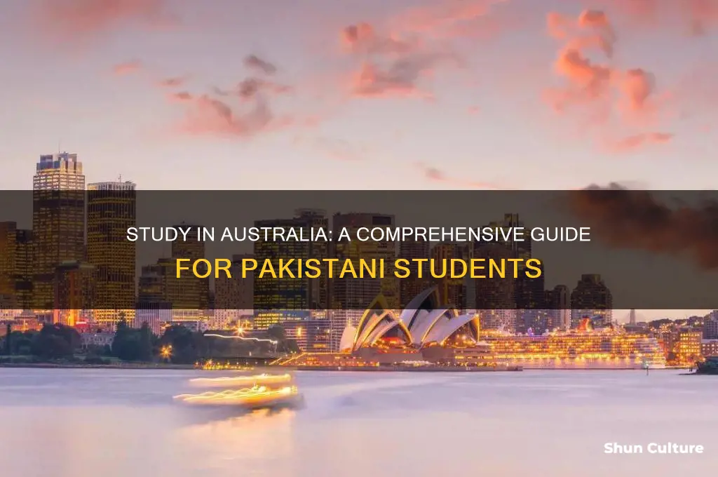 how to go to australia from pakistan for studies