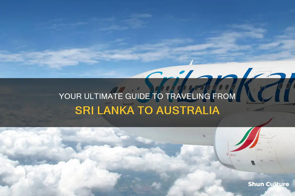 how to go to australia from sri lanka