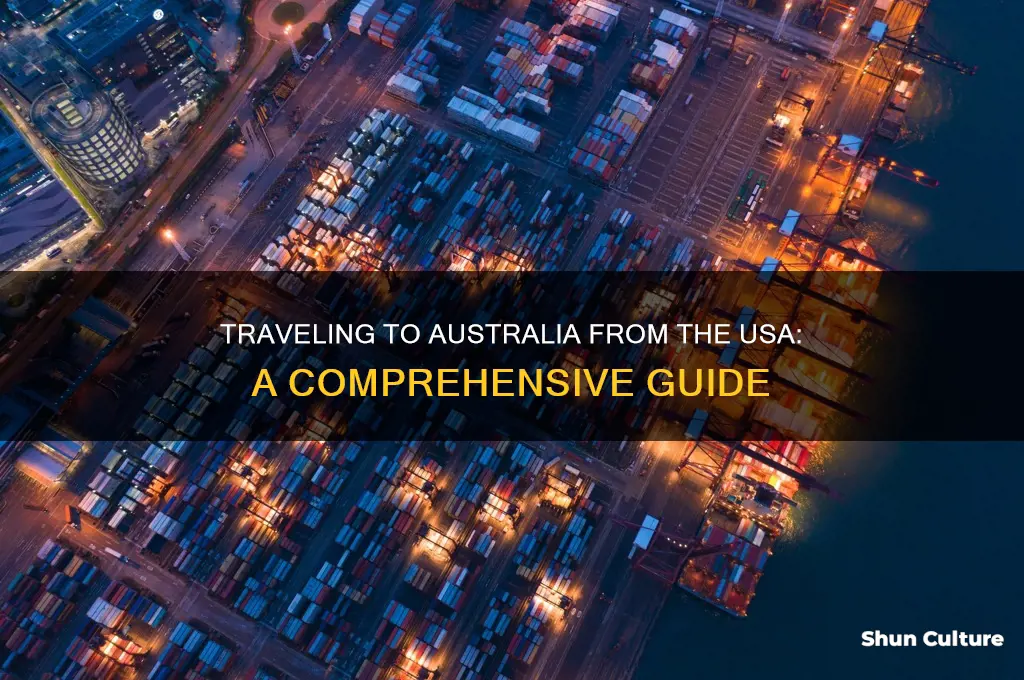 how to go to australia from usa