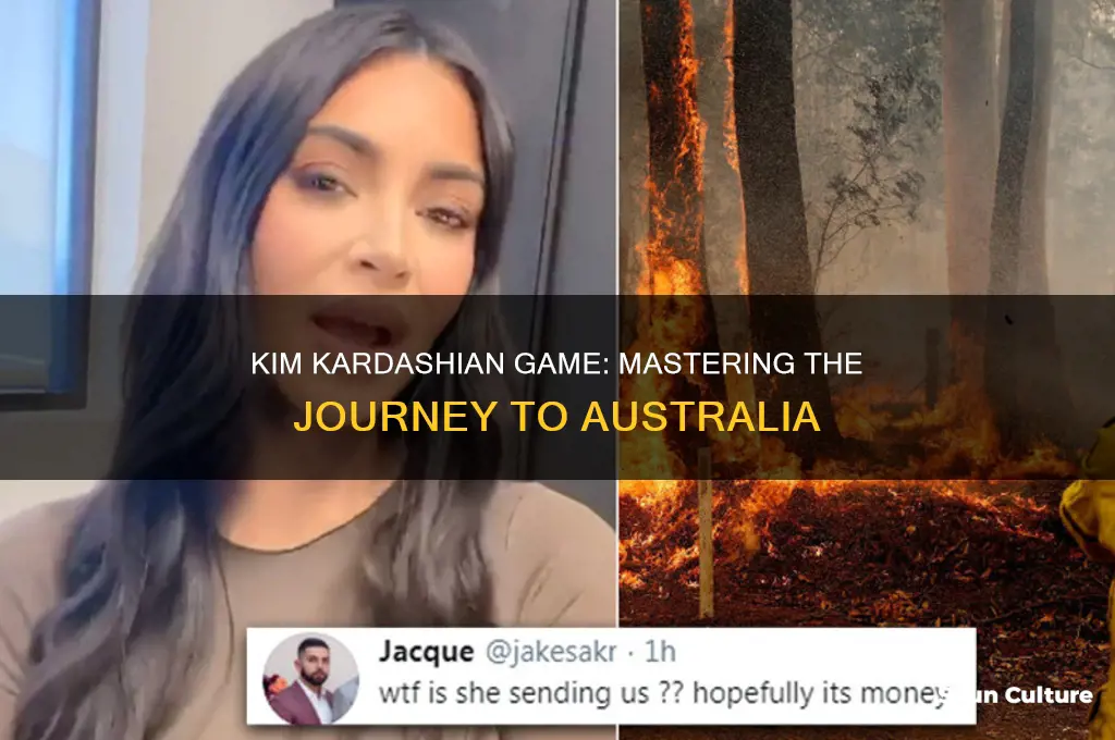 how to go to australia in kim kardashian game