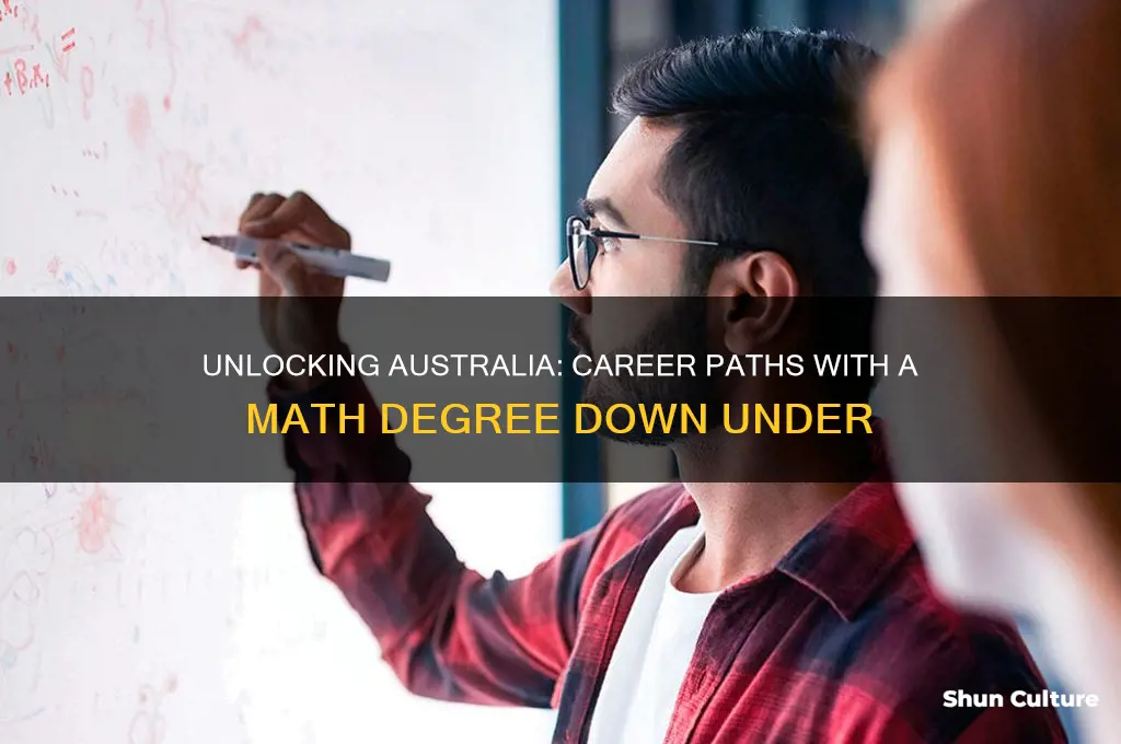how to go to australia with math degree