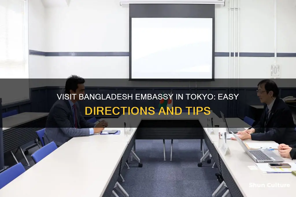 how to go to bangladesh embassy in tokyo