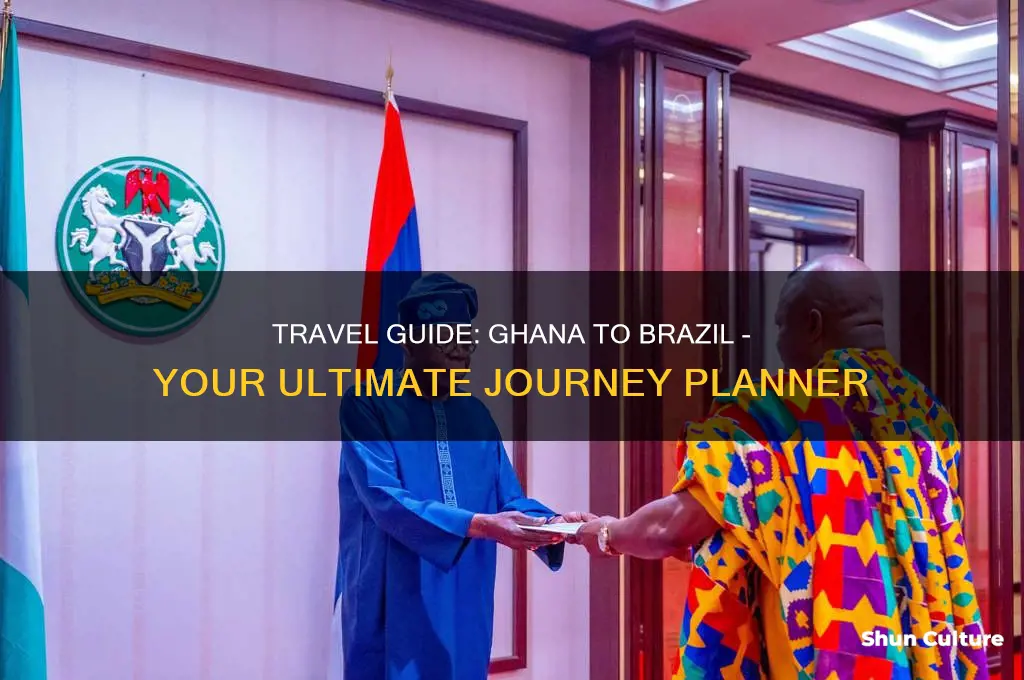 how to go to brazil from ghana