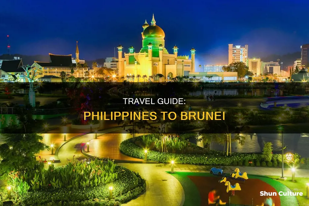 how to go to brunei from philippines