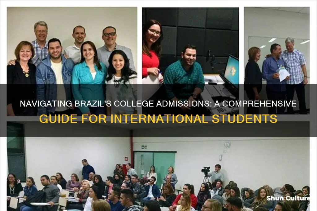 how to go to college in brazil