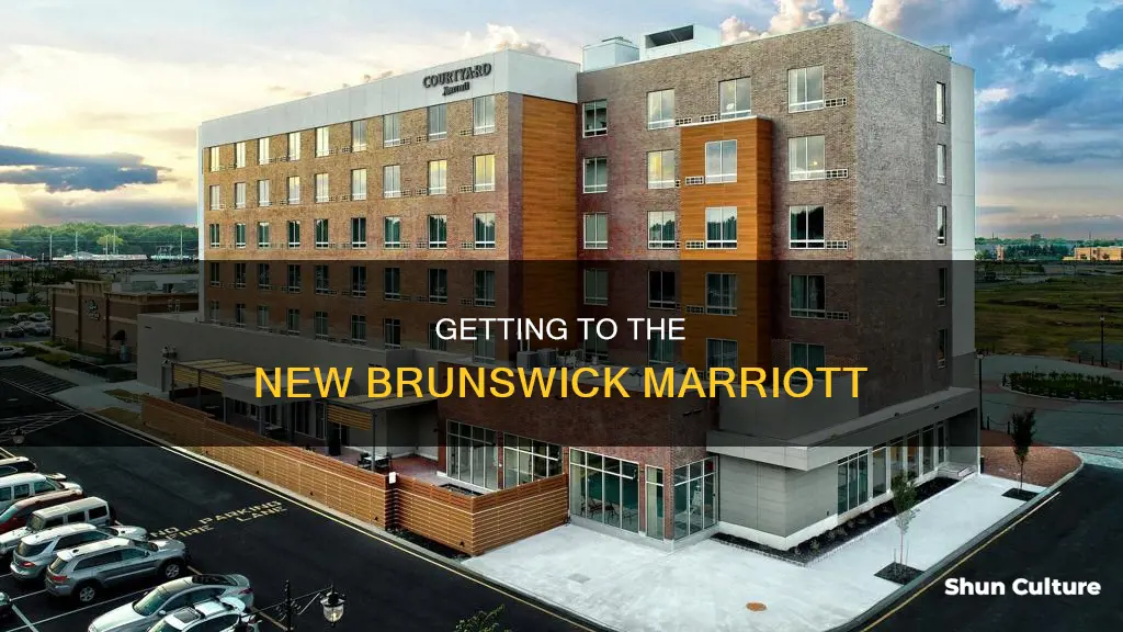 how to go to court yard by marriott new brunswick