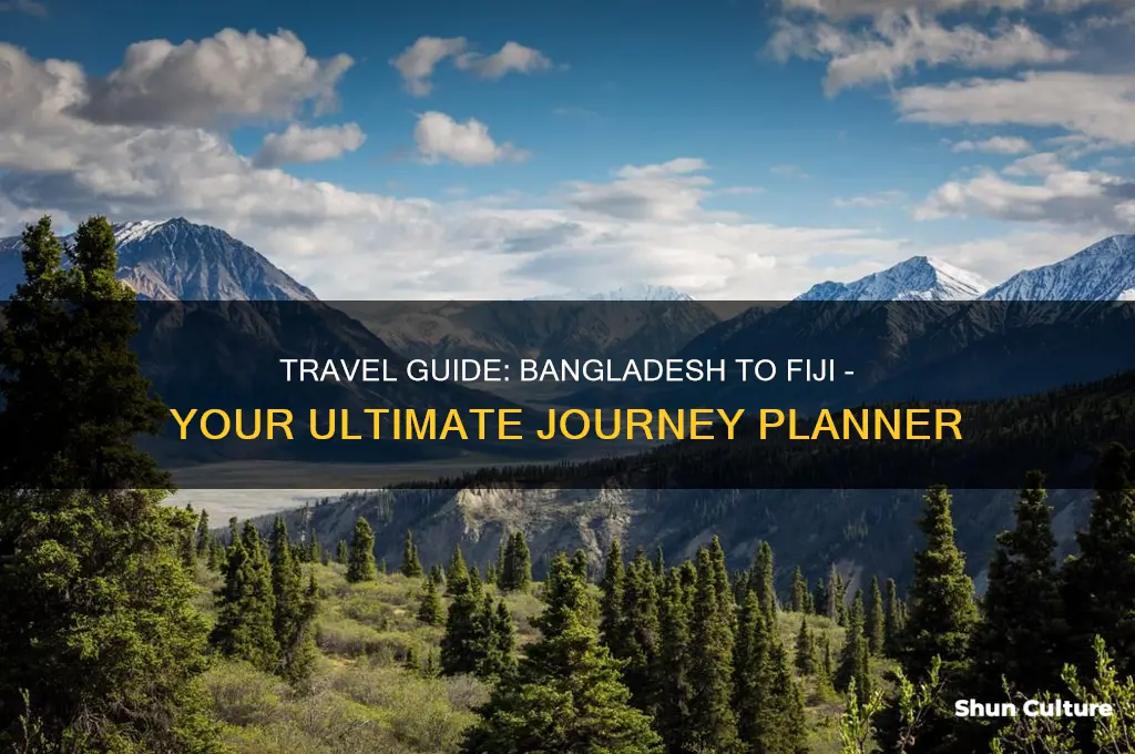 how to go to fiji from bangladesh