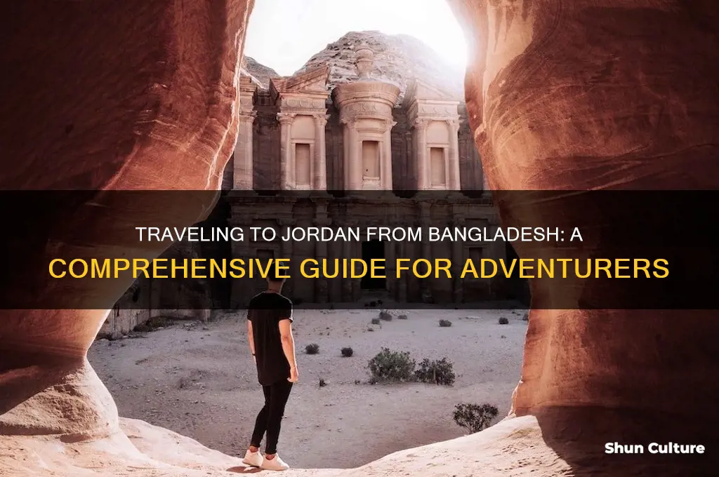 how to go to jordan from bangladesh