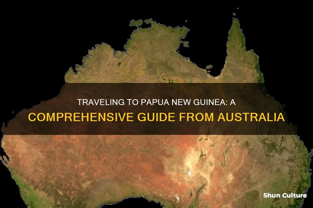 how to go to papua new guinea from australia