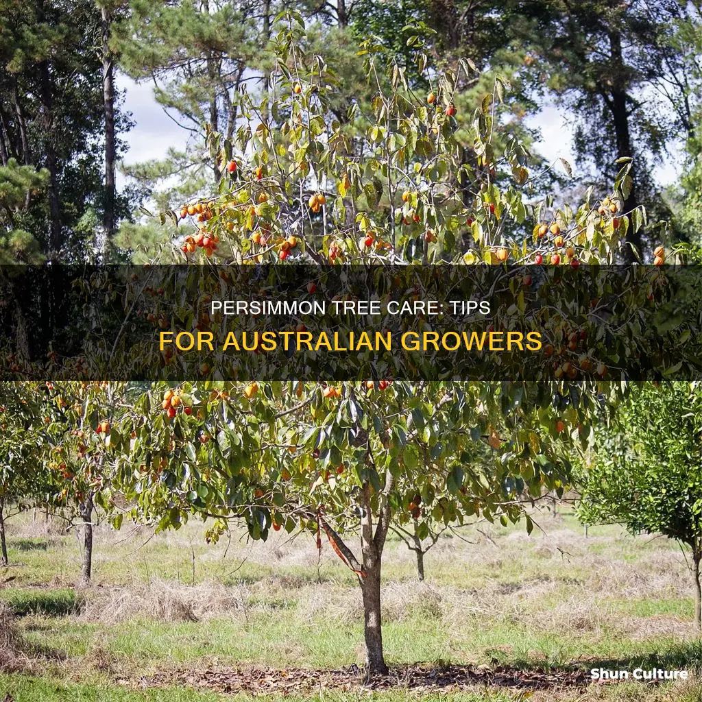 how to grow persimmon tree australia