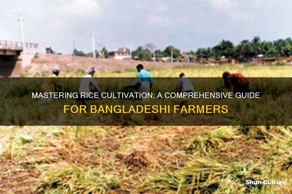 how to grow rice in bangladesh