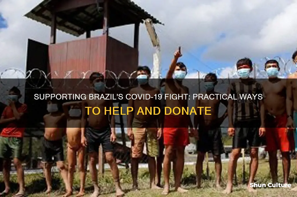 how to help brazil covid