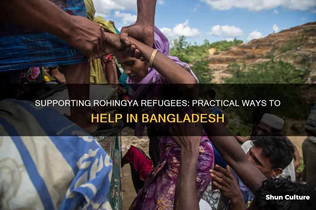 how to help rohingya in bangladesh