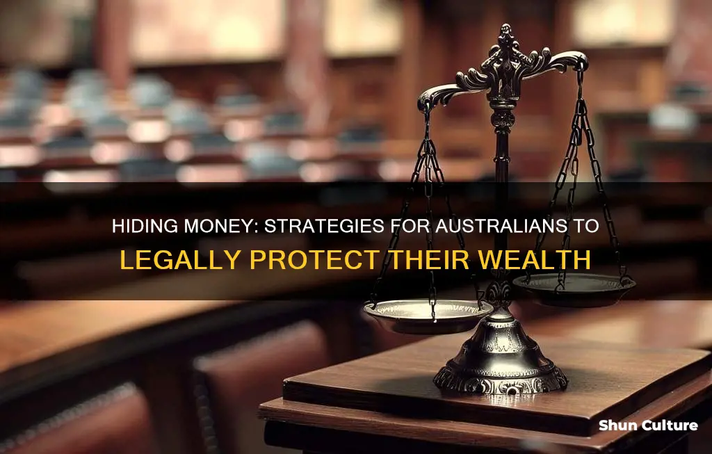 how to hide money from government australia