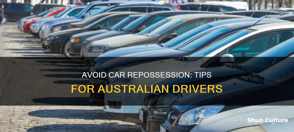 how to hide your car from repossession australia