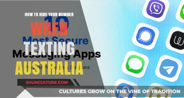 Hiding Your Number When Texting in Australia