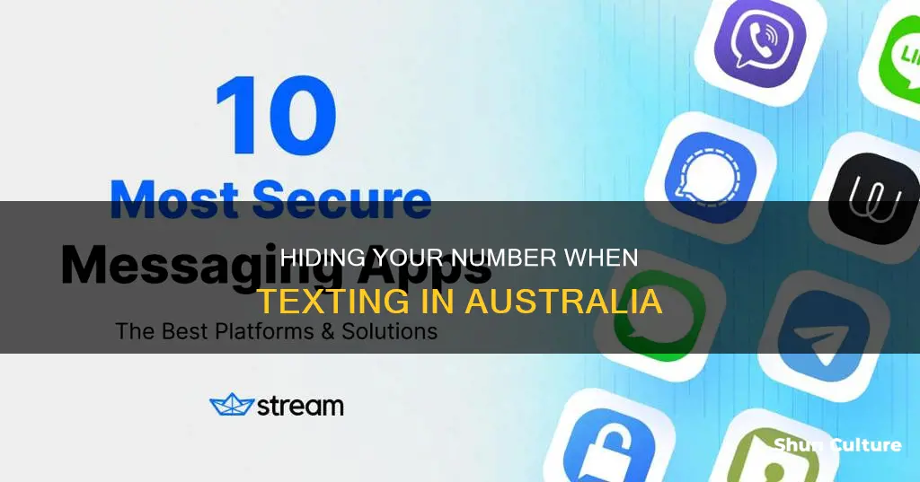 how to hide your number when texting australia