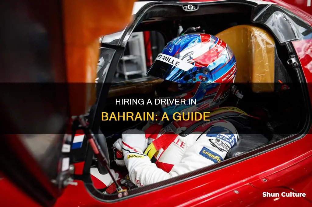 how to hire a driver in bahrain