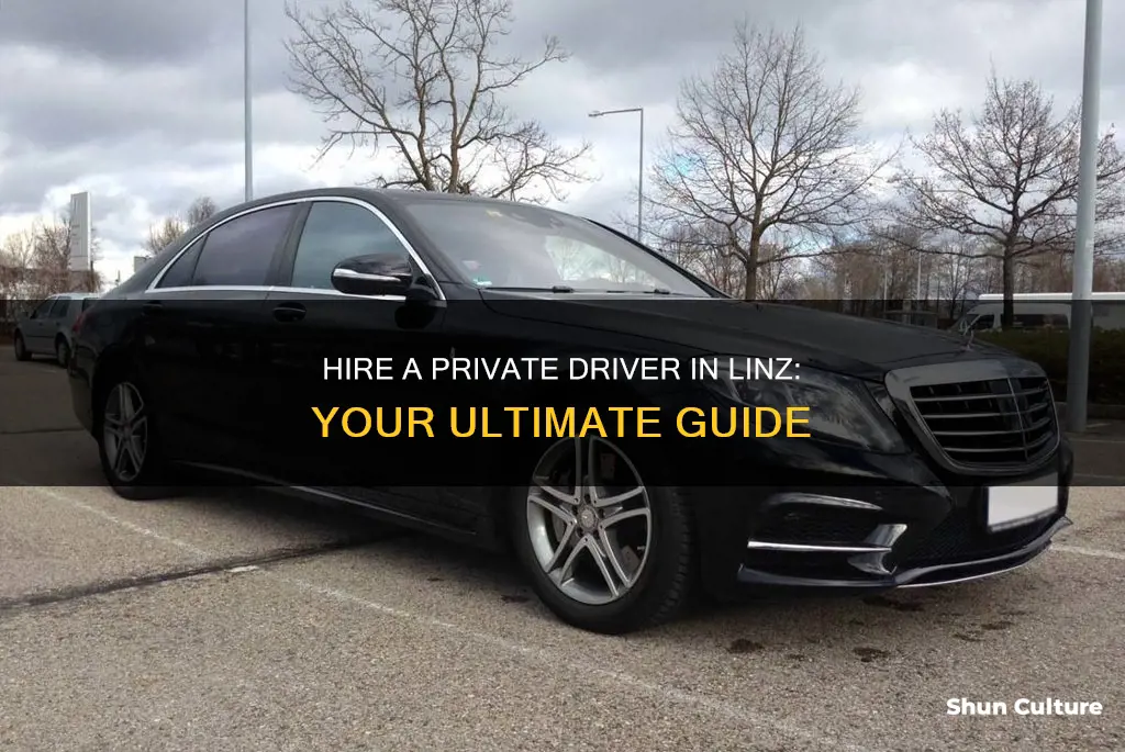 how to hire a private driver in linz austria