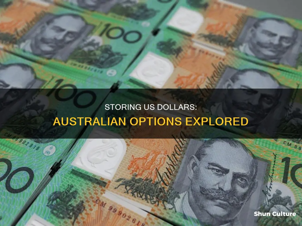 how to hold us dollars in australia