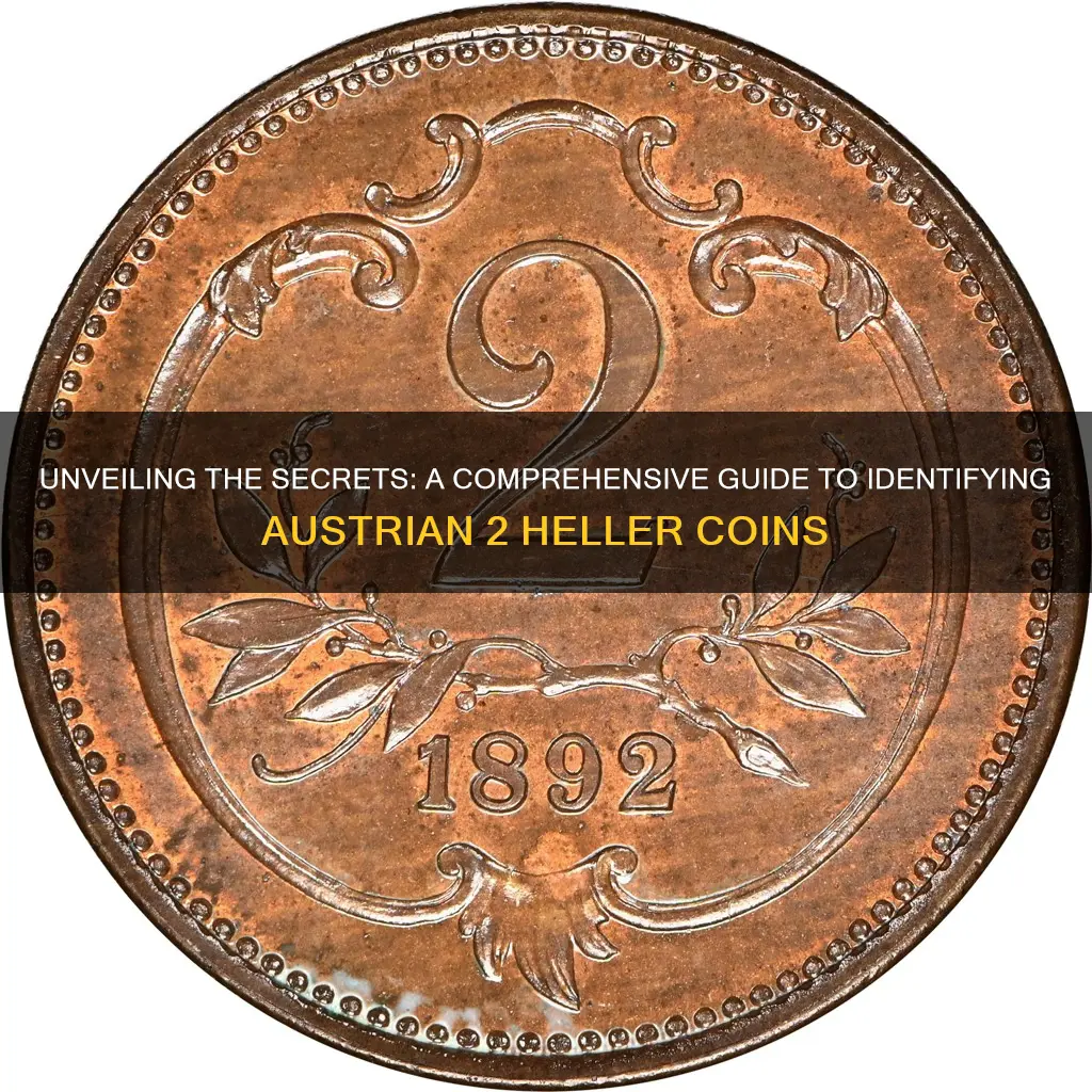 how to identify austria 2 heller type