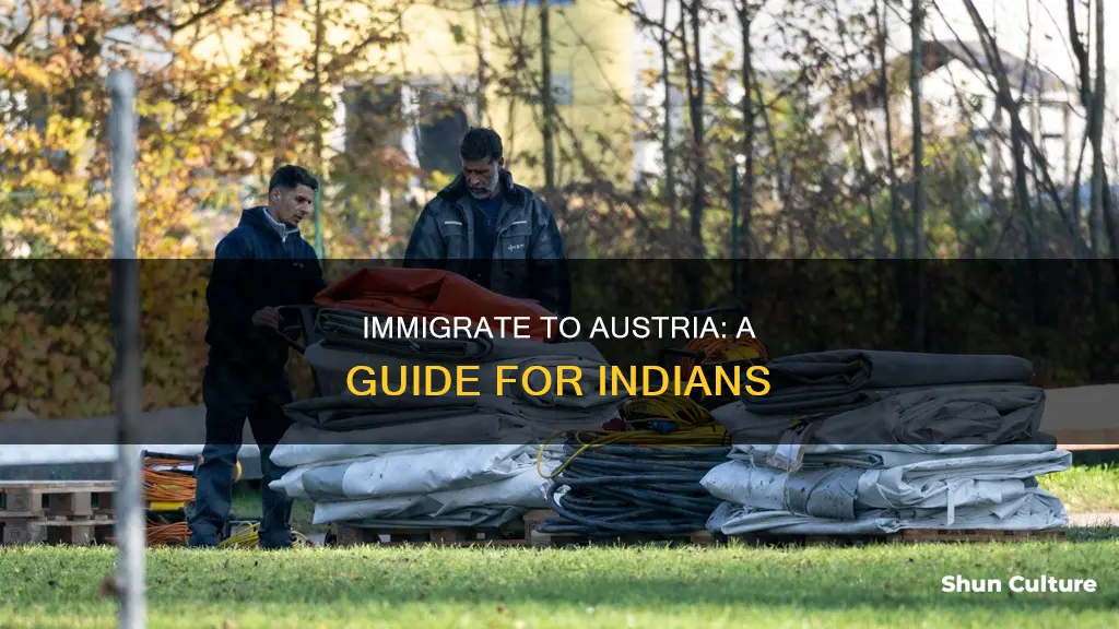 how to immigrate to austria from india