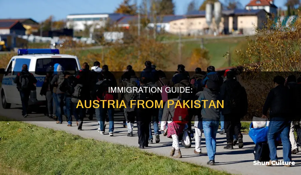 how to immigrate to austria from pakistan