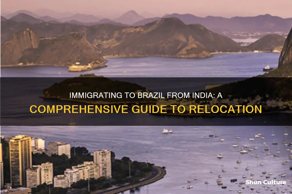 how to immigrate to brazil from india