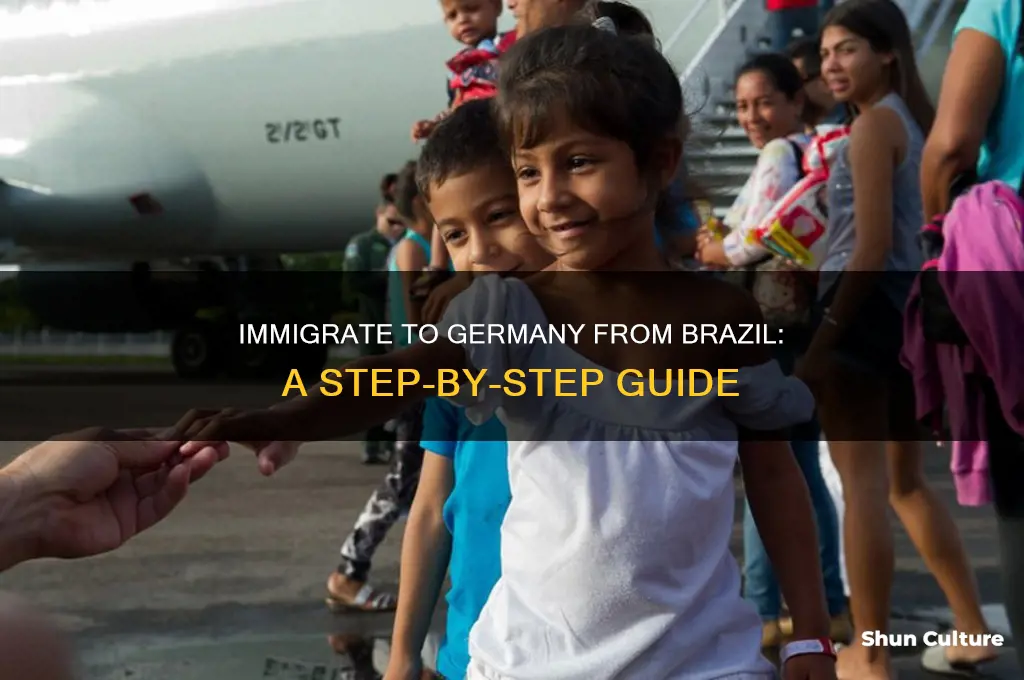 how to immigrate to germany from brazil