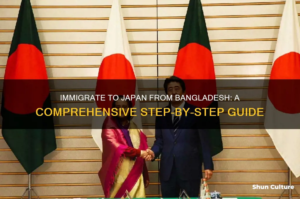 how to immigrate to japan from bangladesh