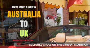 Importing Cars: Australia to UK Guide