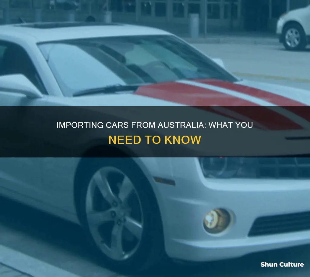 how to import a car from australia