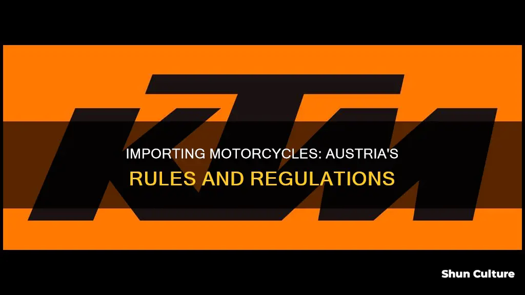 how to import a motorcycle from austria