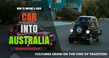 Importing Used Cars: Australia's Rules and Regulations