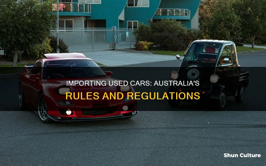 how to import a used car into australia