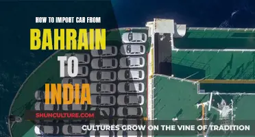 Importing Cars from Bahrain to India: A Comprehensive Guide