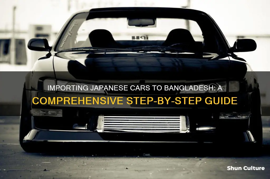 how to import car from japan to bangladesh