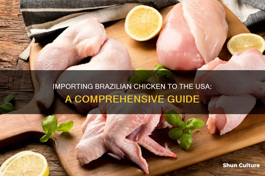 how to import chicken from brazil to usa