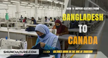 Importing Clothes from Bangladesh to Canada: A Comprehensive Guide
