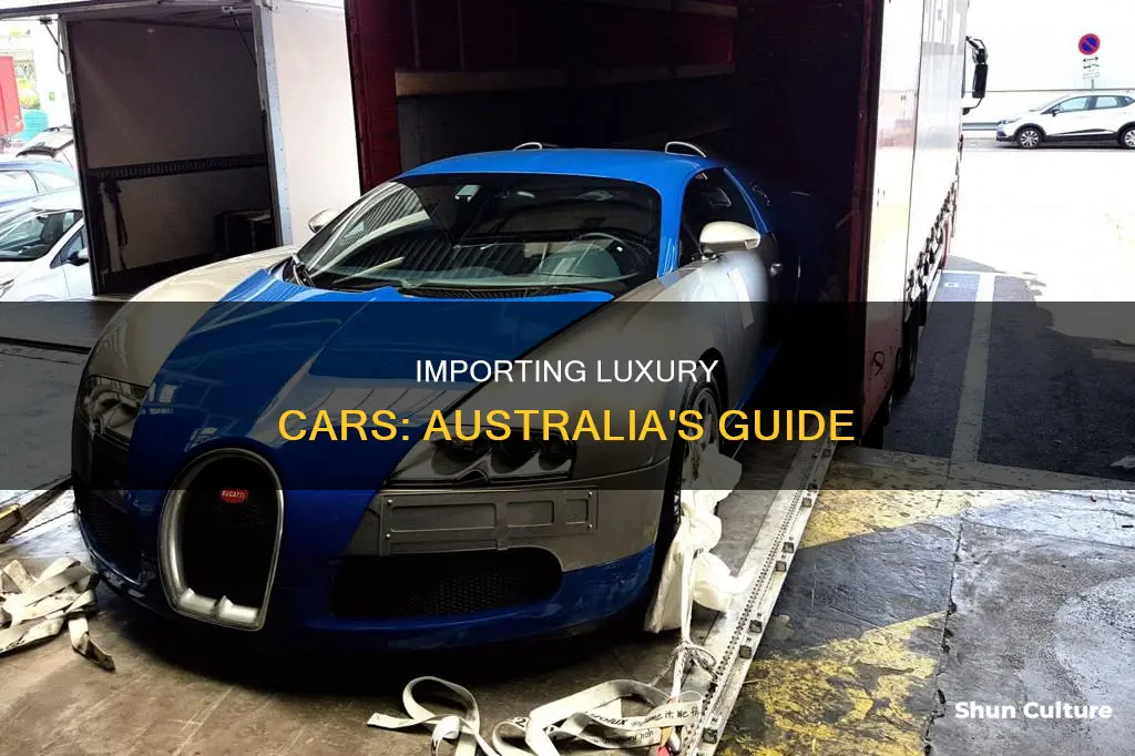 how to import luxury cars into australia