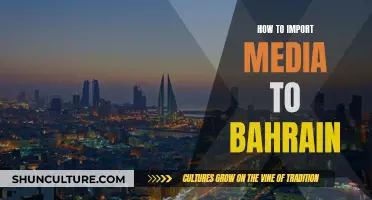 Importing Media to Bahrain: A Comprehensive Guide