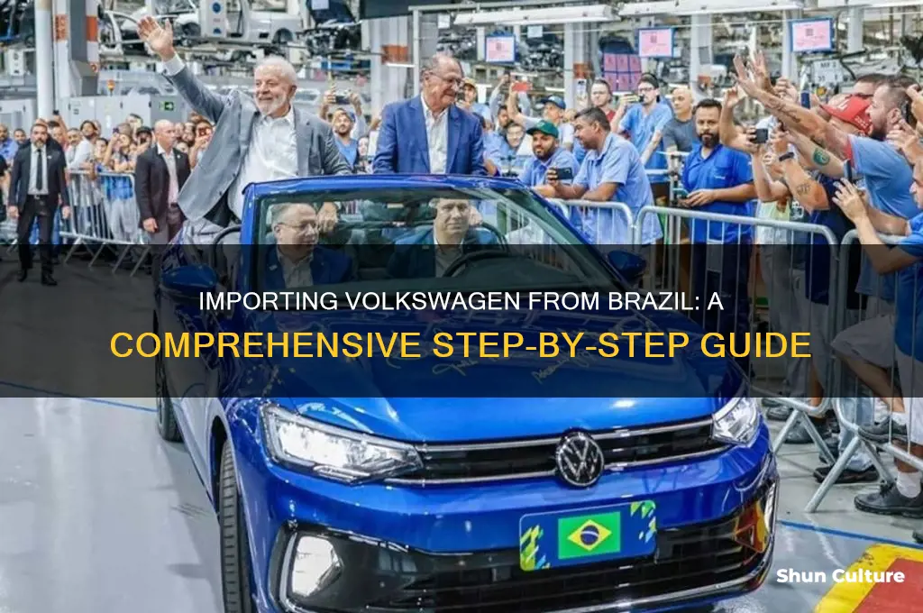 how to import vw from brazil