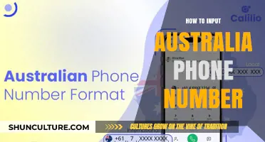 Dialing Down Under: Inputting Australian Phone Numbers