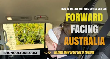 Installing Mother's Choice Car Seat: Forward-Facing Guide