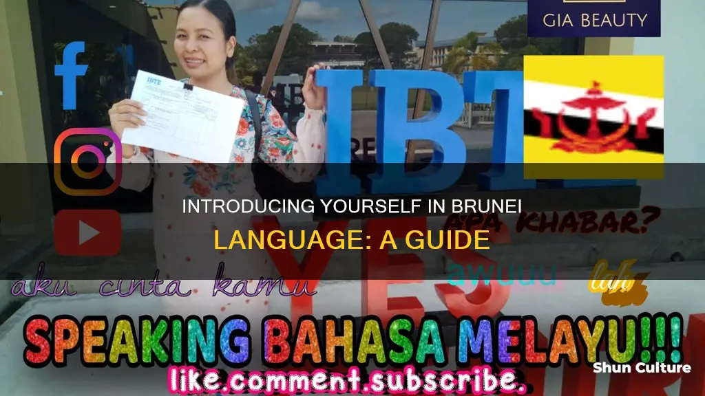 how to introduce yourself in brunei language