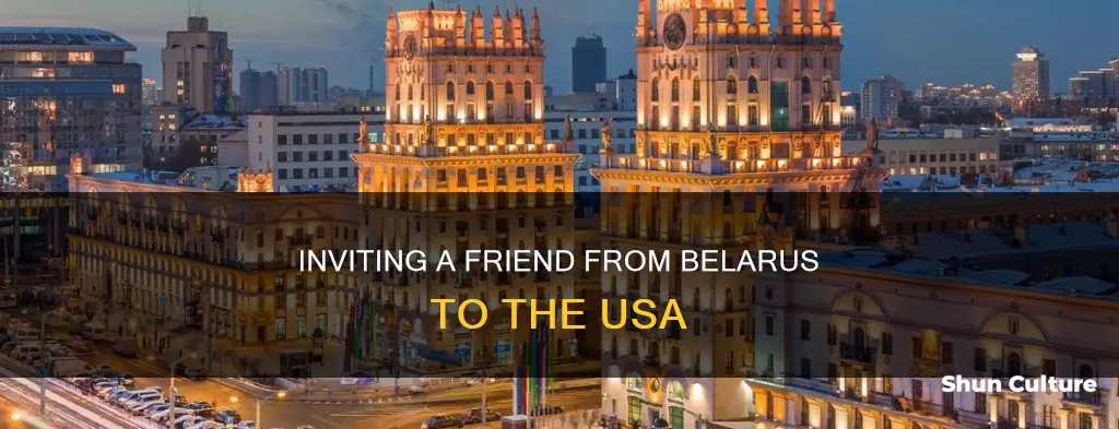 how to invite someone from belarus to usa